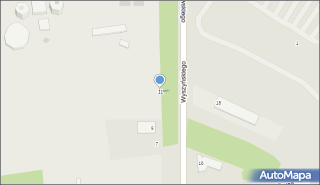 Karczew, Wyszyńskiego Stefana, ks. kard., 11, mapa Karczew