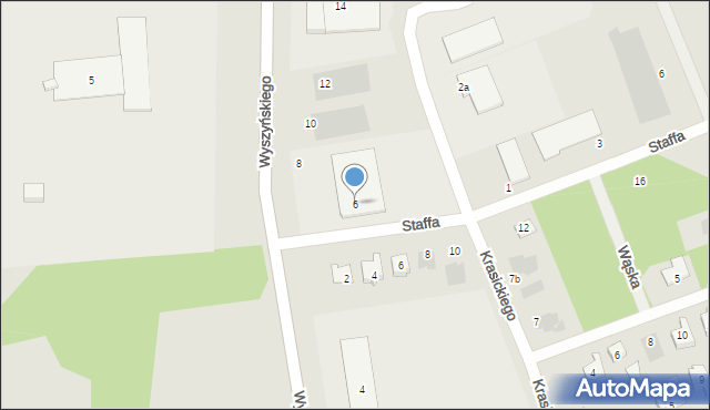 Karczew, Wyszyńskiego Stefana, ks. kard., 6, mapa Karczew