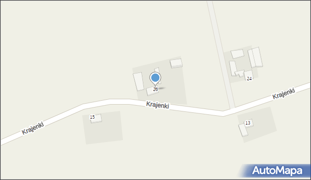 Kęsowo, Wyzwolenia, 26, mapa Kęsowo