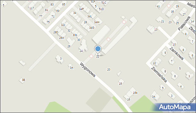 Kobyłka, Wygonowa, 22, mapa Kobyłka