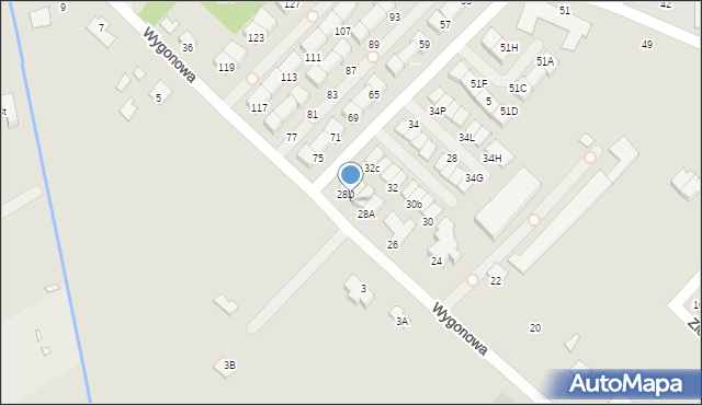 Kobyłka, Wygonowa, 28C, mapa Kobyłka