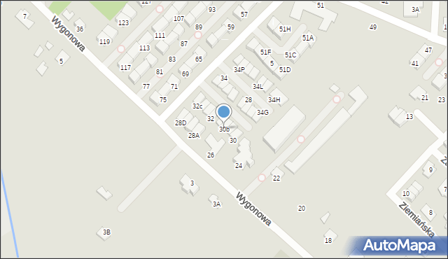 Kobyłka, Wygonowa, 30b, mapa Kobyłka