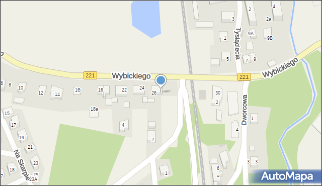 Kolbudy, Wybickiego Józefa, gen., 28, mapa Kolbudy