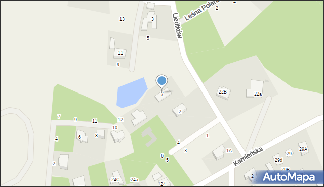 Koleczkowo, Wysoka, 7, mapa Koleczkowo