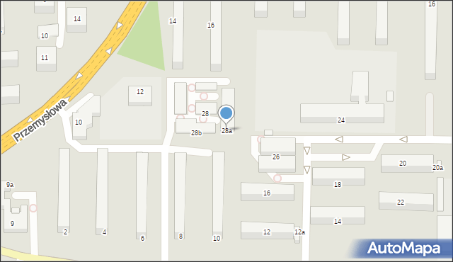 Konin, Wyszyńskiego Stefana, ks. kard., 28a, mapa Konina