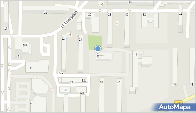 Konin, Wyszyńskiego Stefana, ks. kard., 42, mapa Konina