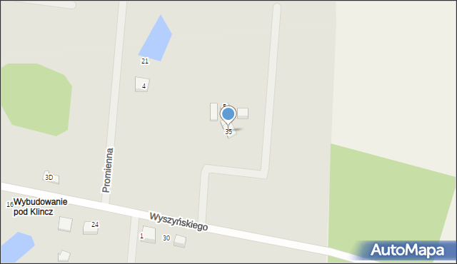 Kościerzyna, Wyszyńskiego Stefana, ks. kard., 35, mapa Kościerzyna