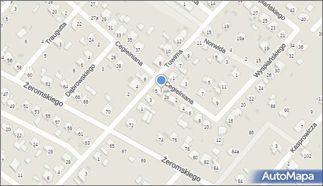 Krapkowice, Wyspiańskiego Stanisława, 2a, mapa Krapkowice