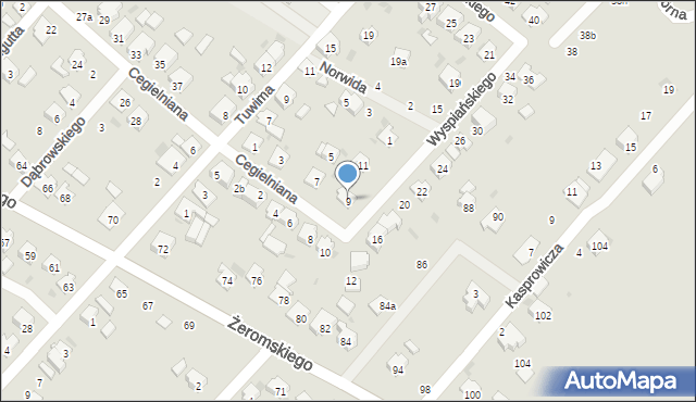 Krapkowice, Wyspiańskiego Stanisława, 9, mapa Krapkowice