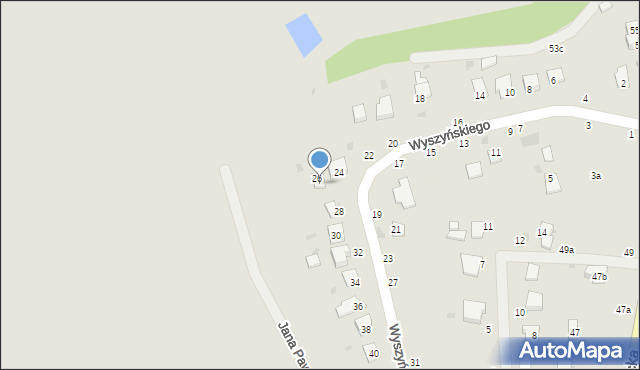 Krasnystaw, Wyszyńskiego Stefana, ks. kard., 57, mapa Krasnystaw