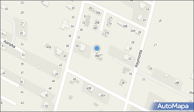 Krępiec, Wyspiańskiego Stanisława, 39a, mapa Krępiec