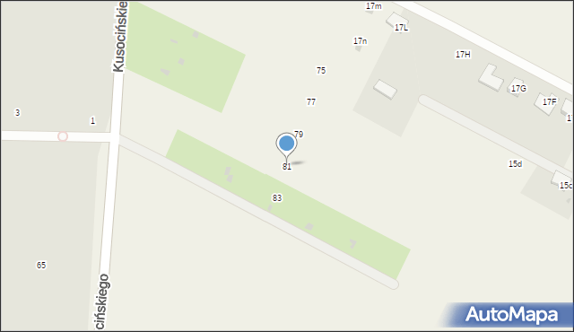 Krępiec, Wyspiańskiego Stanisława, 81, mapa Krępiec