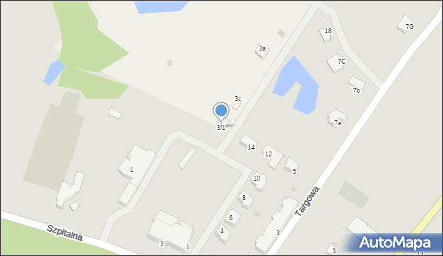 Kruszewiec, Wymiarki, 3/1, mapa Kruszewiec