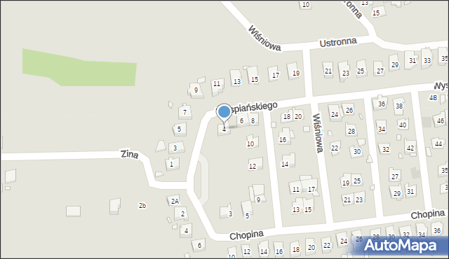 Krzepice, Wyspiańskiego Stanisława, 4, mapa Krzepice