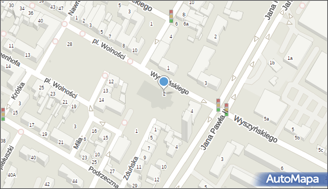 Kutno, Wyszyńskiego Stefana, ks. kard., 2, mapa Kutno