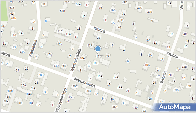 Legionowo, Wyszyńskiego Stefana, ks. kard., 12, mapa Legionowo