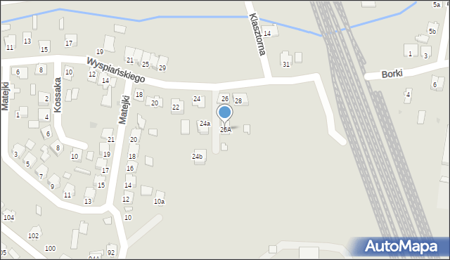 Leżajsk, Wyspiańskiego Stanisława, 26A, mapa Leżajsk