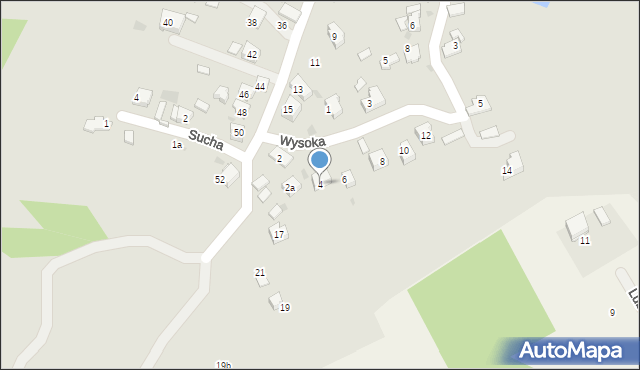 Libiąż, Wysoka, 4, mapa Libiąż