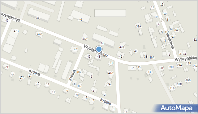 Lipno, Wyszyńskiego Stefana, ks. kard., 43, mapa Lipno