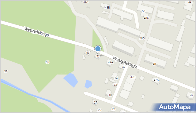 Lipno, Wyszyńskiego Stefana, ks. kard., 51, mapa Lipno