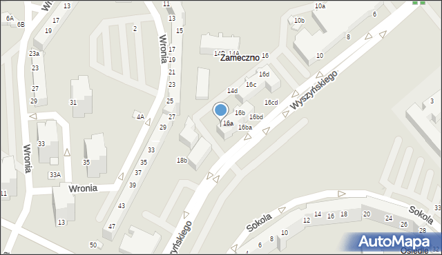 Lubin, Wyszyńskiego Stefana, ks. prym. kard., 18a, mapa Lubin