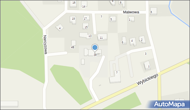 Lublewo Gdańskie, Wybickiego Józefa, gen., 19, mapa Lublewo Gdańskie