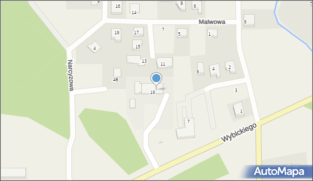 Lublewo Gdańskie, Wybickiego Józefa, gen., 19A, mapa Lublewo Gdańskie