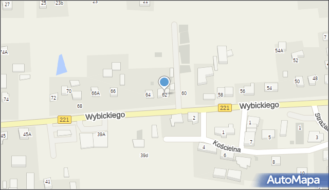 Lublewo Gdańskie, Wybickiego Józefa, gen., 62, mapa Lublewo Gdańskie
