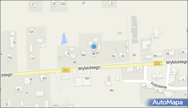 Lublewo Gdańskie, Wybickiego Józefa, gen., 66, mapa Lublewo Gdańskie