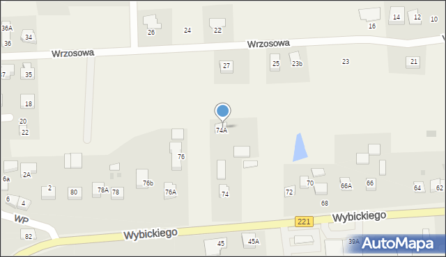 Lublewo Gdańskie, Wybickiego Józefa, gen., 74B, mapa Lublewo Gdańskie