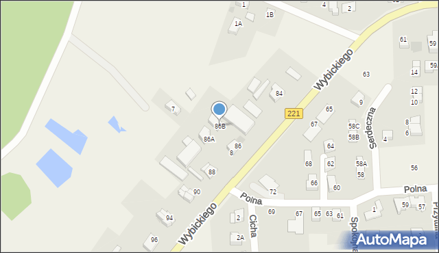 Lublewo Gdańskie, Wybickiego Józefa, gen., 86B, mapa Lublewo Gdańskie