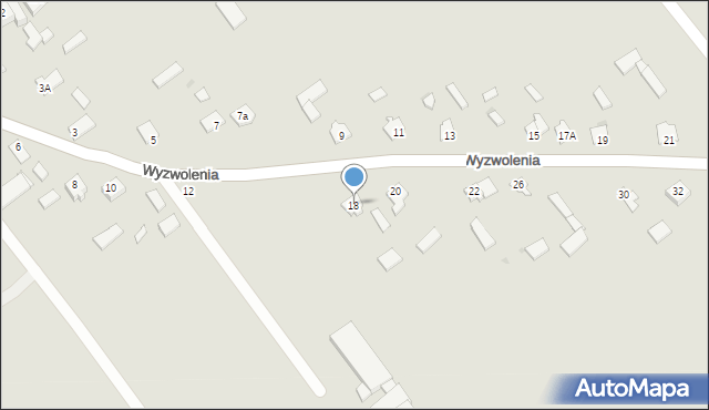 Lubowidz, Wyzwolenia, 18, mapa Lubowidz