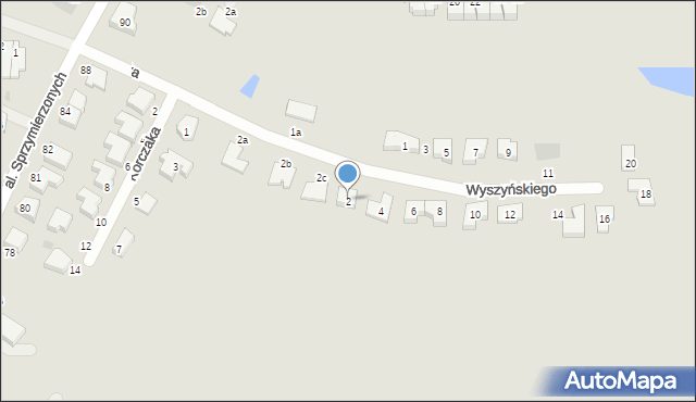 Malbork, Wyszyńskiego Stefana, ks. kard., 2, mapa Malborka