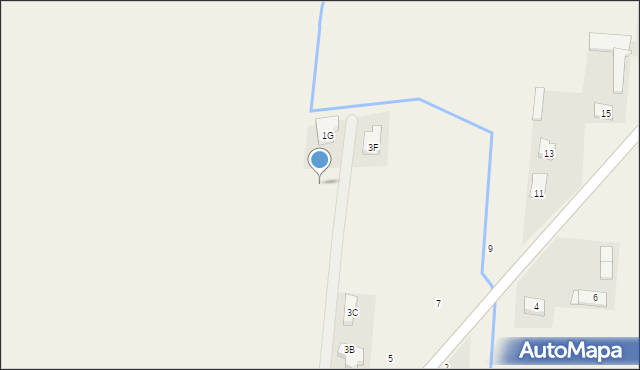 Małopole, Wyszyńskiego Stefana, ks. kard., 1f, mapa Małopole