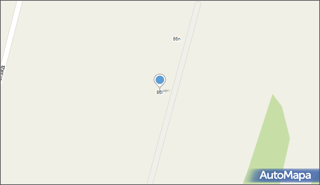 Miąse, Wyszyńskiego Stefana, ks. kard., 86l, mapa Miąse