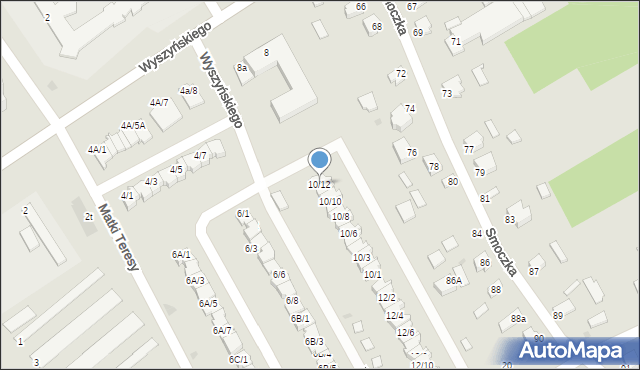 Mielec, Wyszyńskiego Stefana, ks. kard., 10/12, mapa Mielca