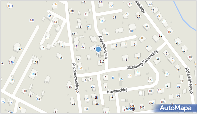 Mysłowice, Wybickiego Józefa, gen., 118, mapa Mysłowice