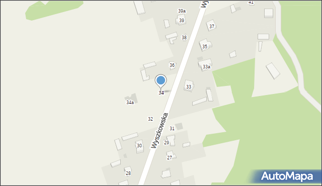 Natalin, Wyszkowska, 34, mapa Natalin