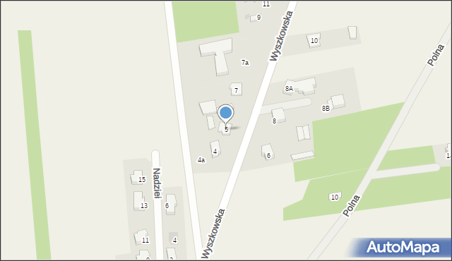 Natalin, Wyszkowska, 5, mapa Natalin