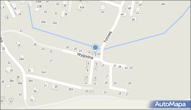 Niepołomice, Wygodna, 2, mapa Niepołomice