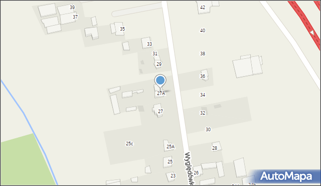 Nowe Iganie, Wyględówka, 27A, mapa Nowe Iganie