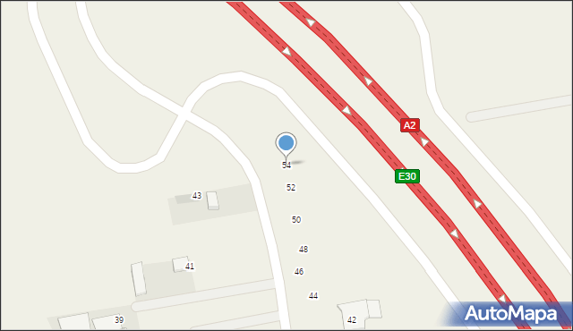 Nowe Iganie, Wyględówka, 54, mapa Nowe Iganie