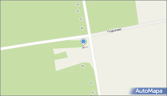 Nowe Iganie, Wyględówka, 87, mapa Nowe Iganie