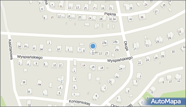 Nowe Miasto Lubawskie, Wyspiańskiego Stanisława, 11, mapa Nowe Miasto Lubawskie