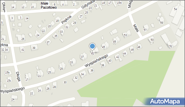 Nowe Miasto Lubawskie, Wyspiańskiego Stanisława, 41, mapa Nowe Miasto Lubawskie