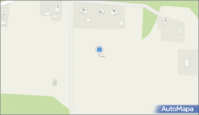 Osie, Wybudowanie Pod Miedzno, 5d, mapa Osie