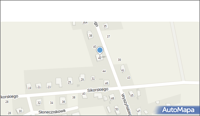 Osolin, Wyszyńskiego Stefana, ks. kard., 42, mapa Osolin