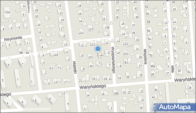 Ostrowiec Świętokrzyski, Wyspiańskiego Stanisława, 9/1, mapa Ostrowiec Świętokrzyski