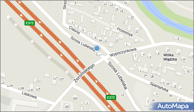 Otwock, Wypoczynkowa, 1, mapa Otwock