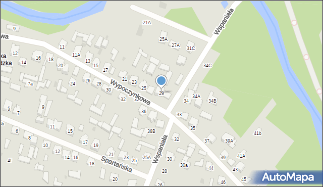 Otwock, Wypoczynkowa, 29, mapa Otwock
